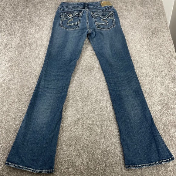 Silver Jeans Co. Denim - Silver Jeans Womens 29 x 32 Suki Surplus Bootcut Y2K Medium Wash (Tag 27 x 34)